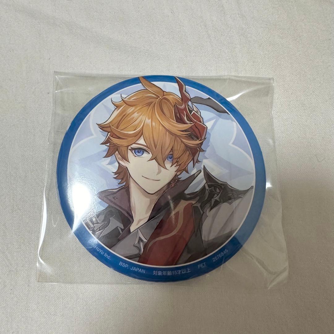 原神 タルタリヤ 缶バッジ セガ ナムコ