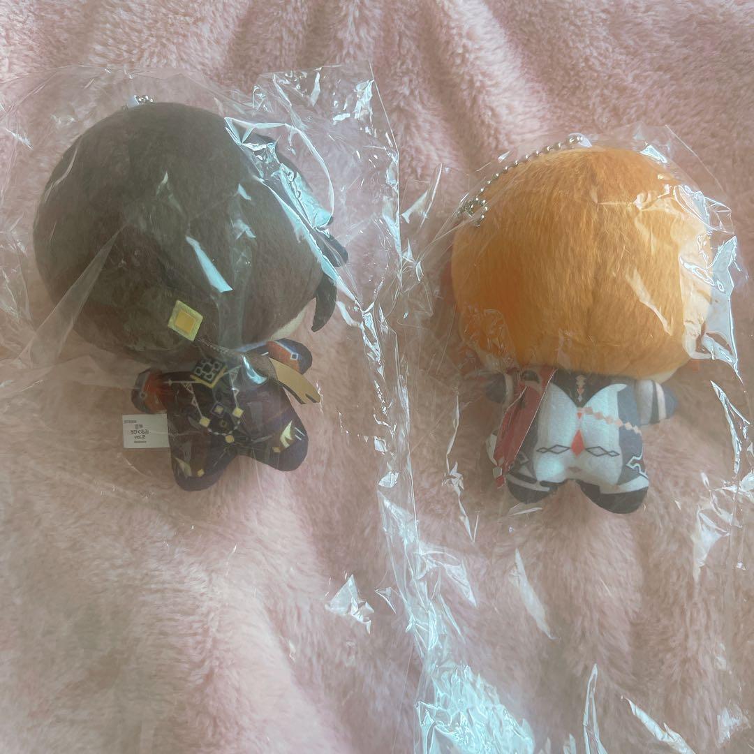 原神　鍾離　タルタリヤ　ちびぐるみ　ぬいぐるみ