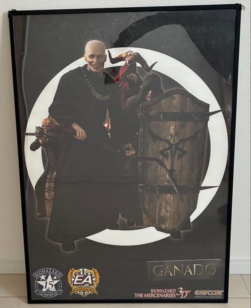 ★希少★ バイオハザード ガナード ポスター　15周年　シューティングバーEA