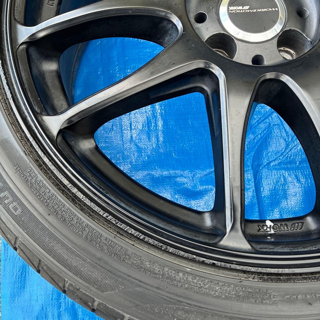 naon様WORK EMOTION KIWAMI エモーションキワミ 17インチ