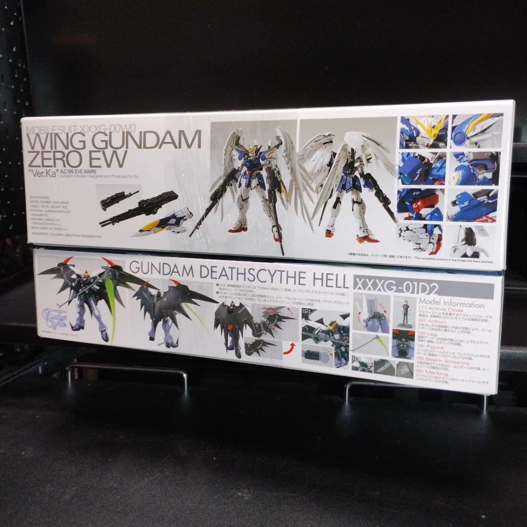 未開封新品 MG ウイングガンダムゼロEW＋デスサイズヘルEW 合計2個セット