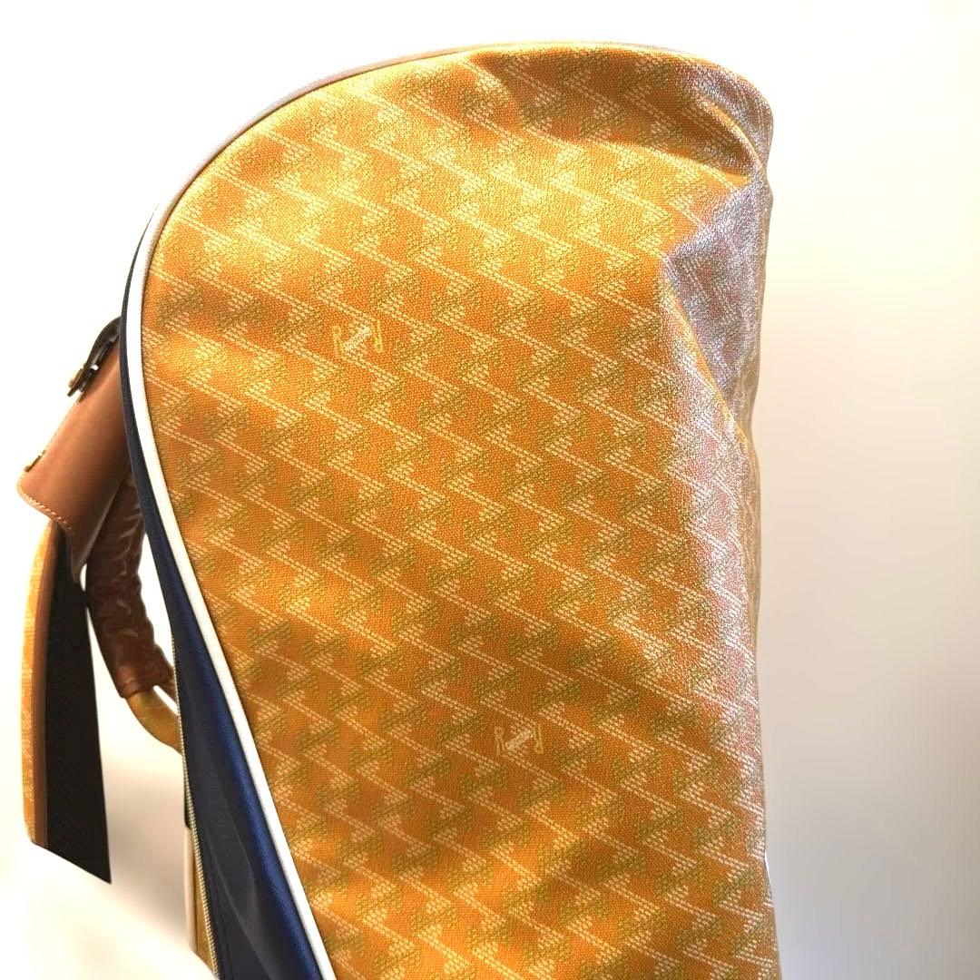 RALLINA キャディバッグ (イエローネイビー)