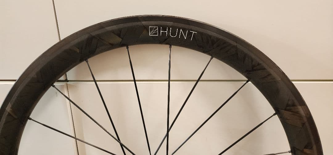 HUNT 50mm carbon spoke クリンチャーホイー