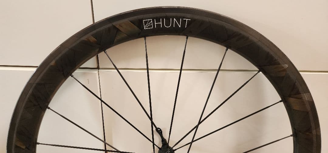 HUNT 50mm carbon spoke クリンチャーホイー
