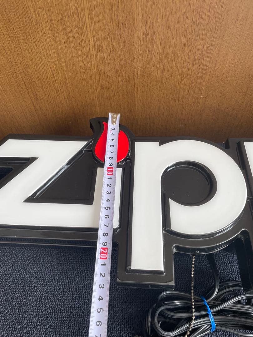 ZIPPO 看板 ライト 照明 ジッポー アメリカ雑貨 大きい
