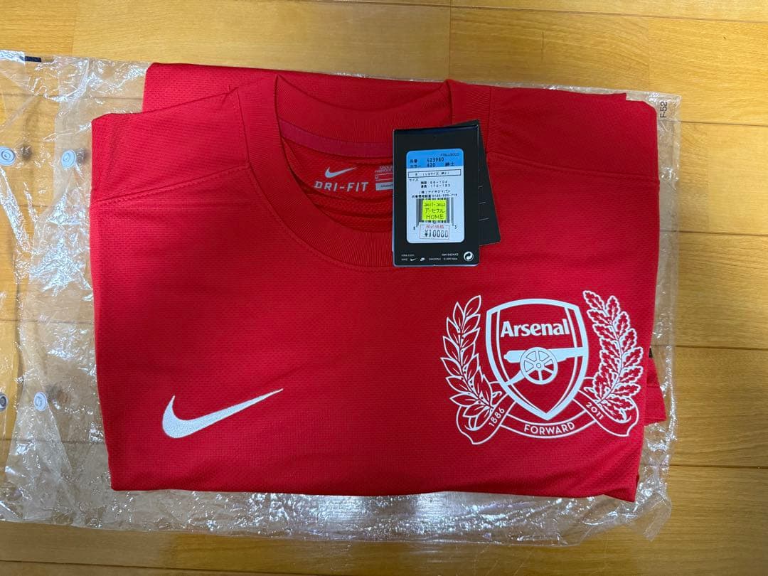 ナイキ　アーセナル　2011-12 ホーム　arsenal ユニフォーム