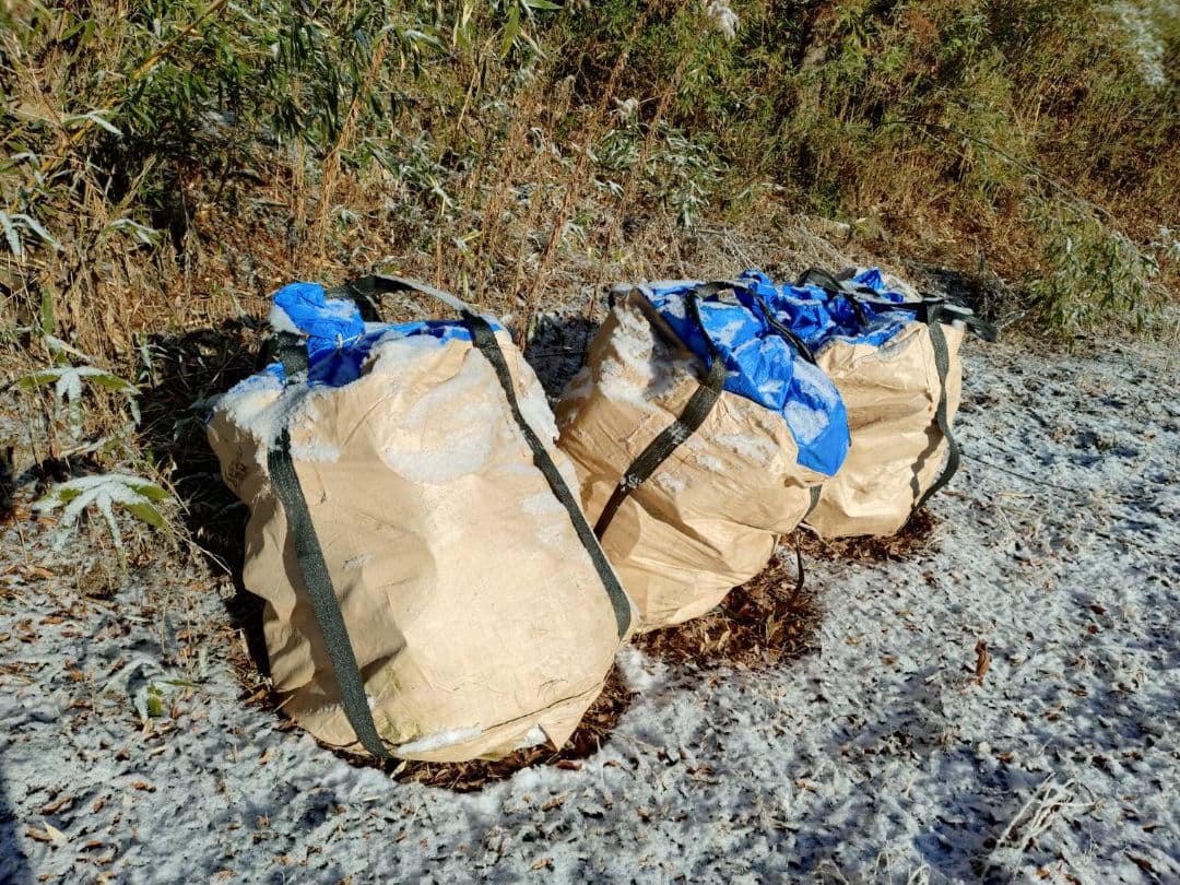 【福島市より】 薪 玉切り フレコンバック入り 【配達可能】