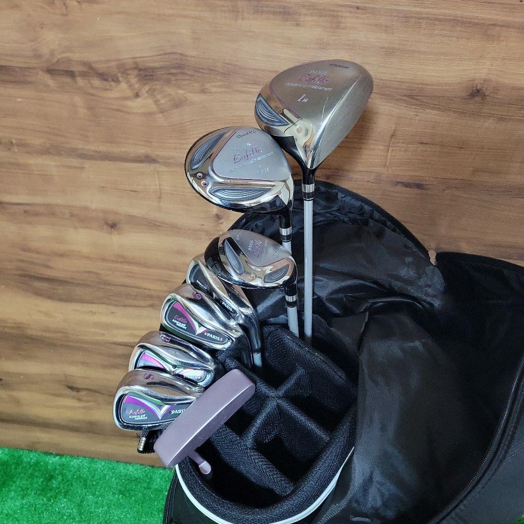 PARIS パリス Lafille ラフィール レディース ゴルフセット 8本