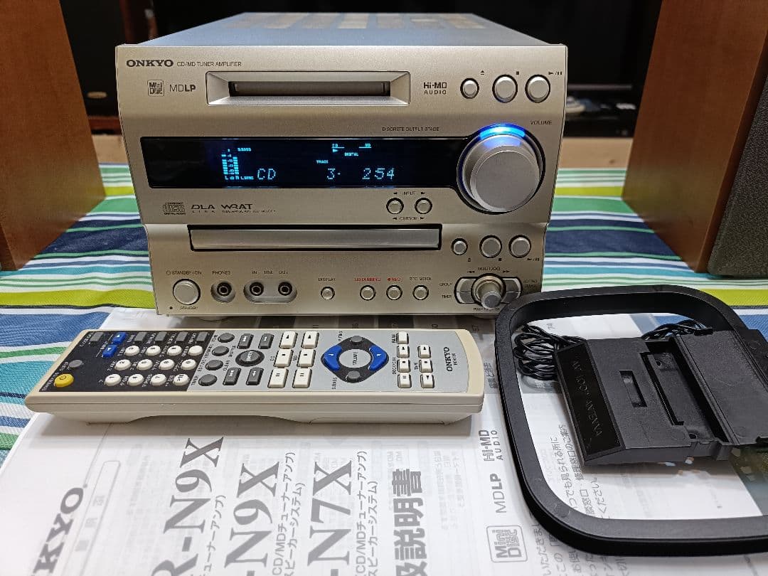ONKYO FR-N7X CD Hi-MD FM/AM ピックアップ交換　完動品