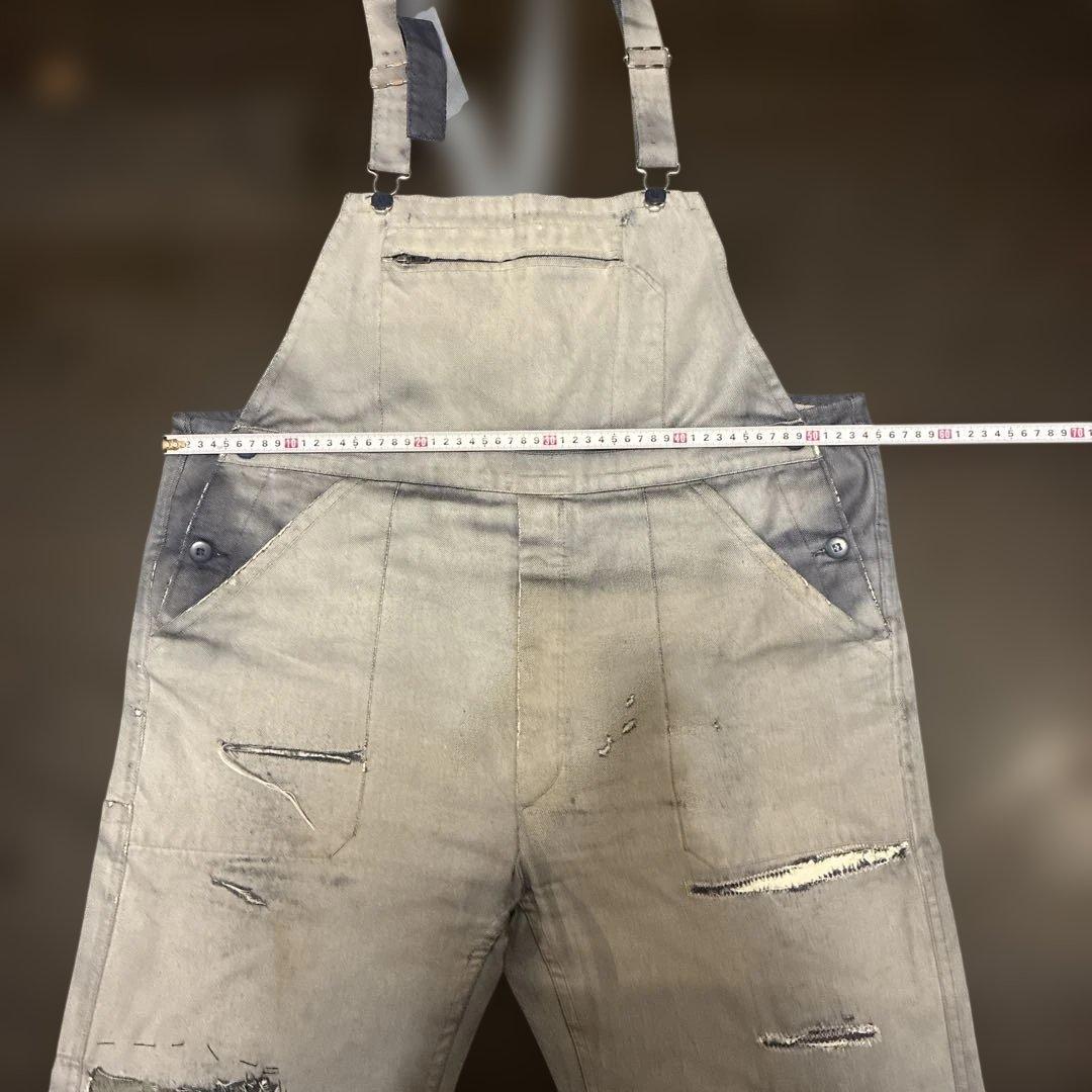 ボロの美学ユーロモールスキン鬼フェードオーバーオール