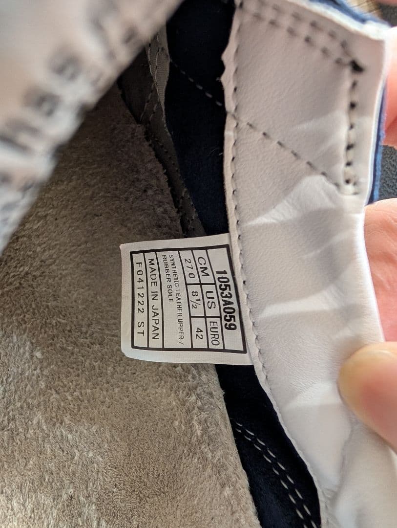 ASICS バレーボールローテレフェリー(審判用シューズ) ネイビー27cm