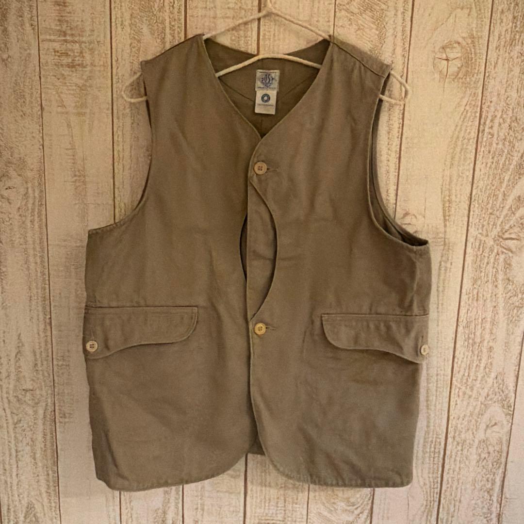 POST OVERALLS ベージュ ベスト