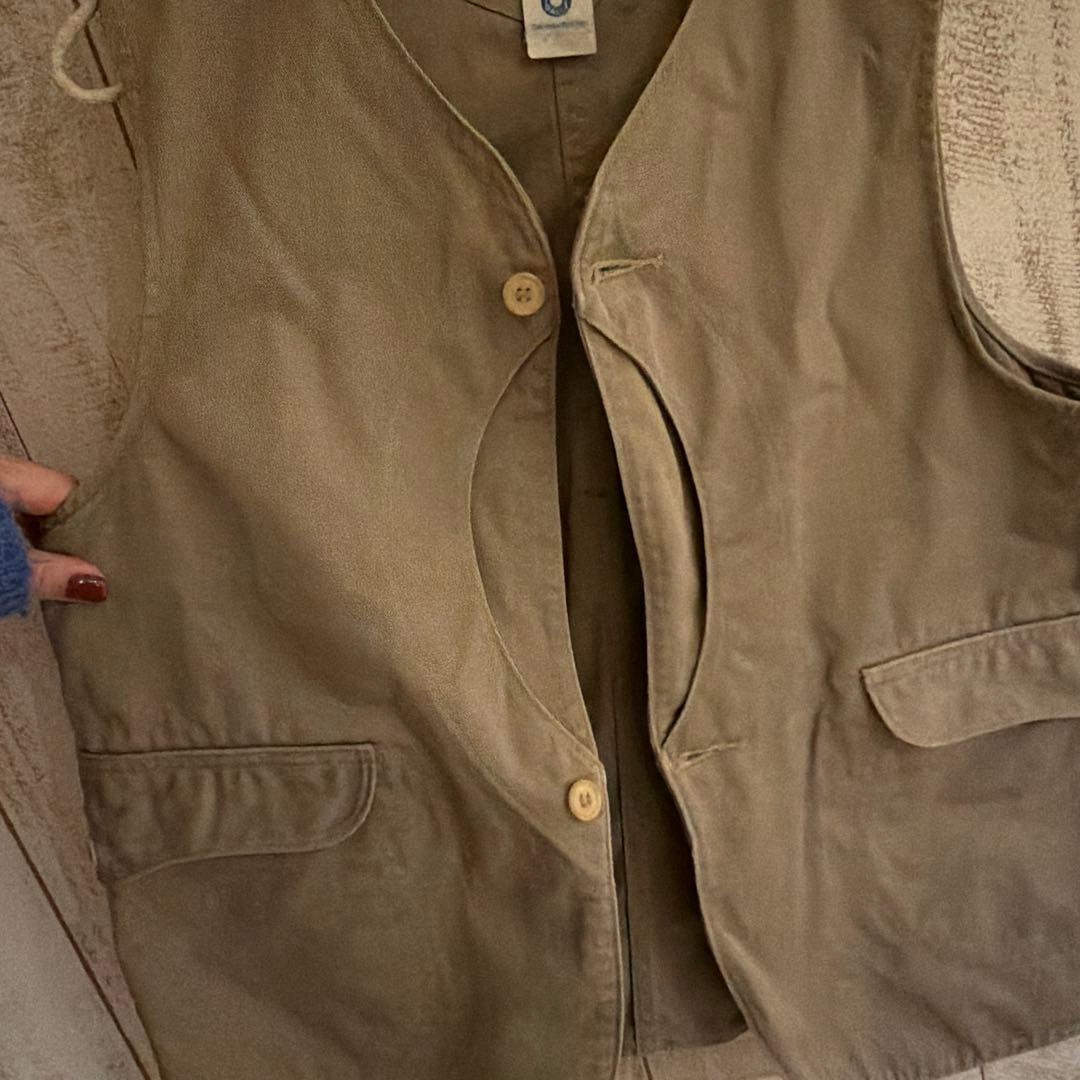 POST OVERALLS ベージュ ベスト