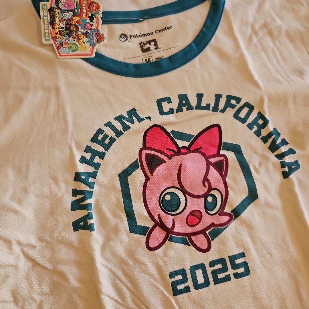 M WCS 2025 ポケモン アナハイム プリン Tシャツ