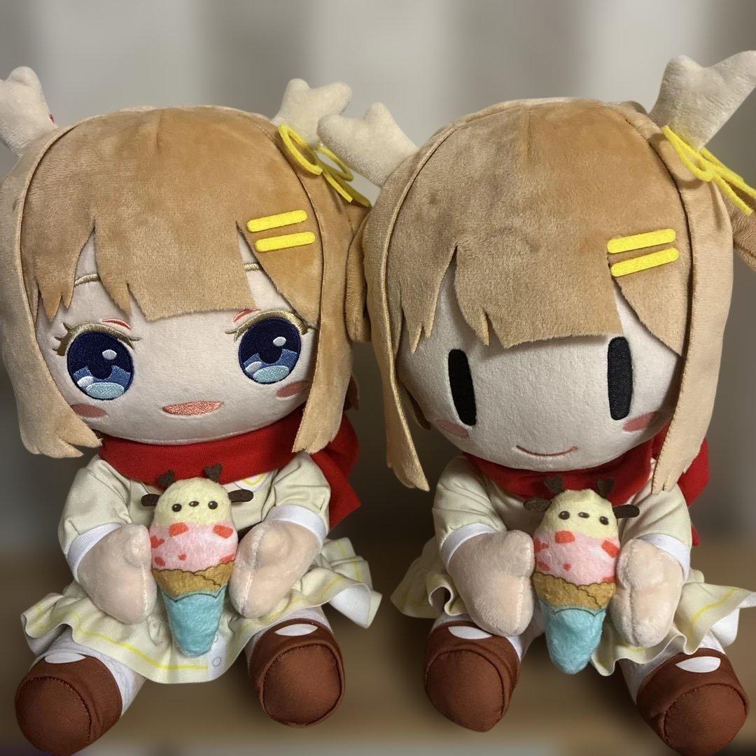 鹿乃 BIGぬいぐるみ 2個セット タイクレ限定