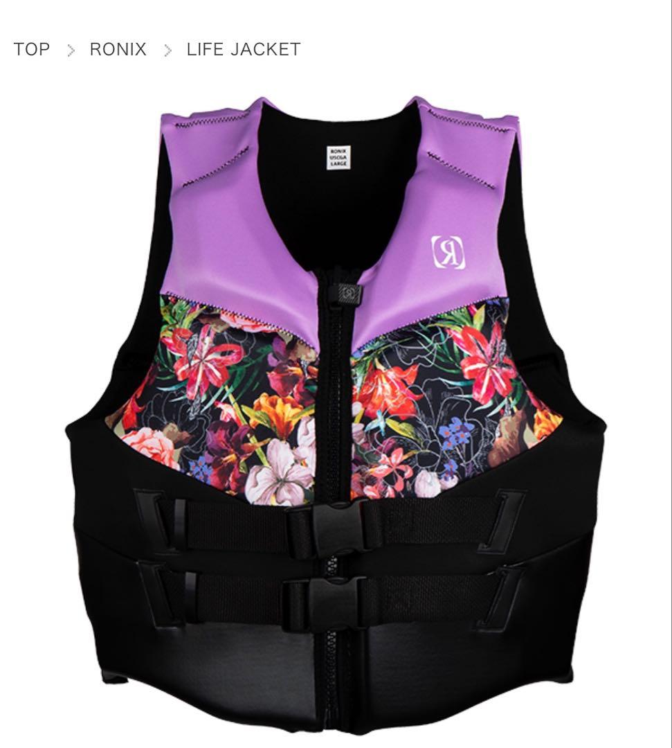 RONIX 花柄ライフジャケット Mサイズ