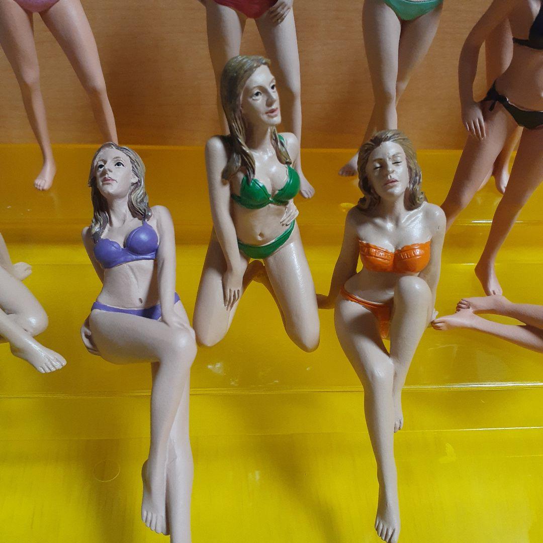 アメリカンジオラマフィギュア　1/18ビキニガール