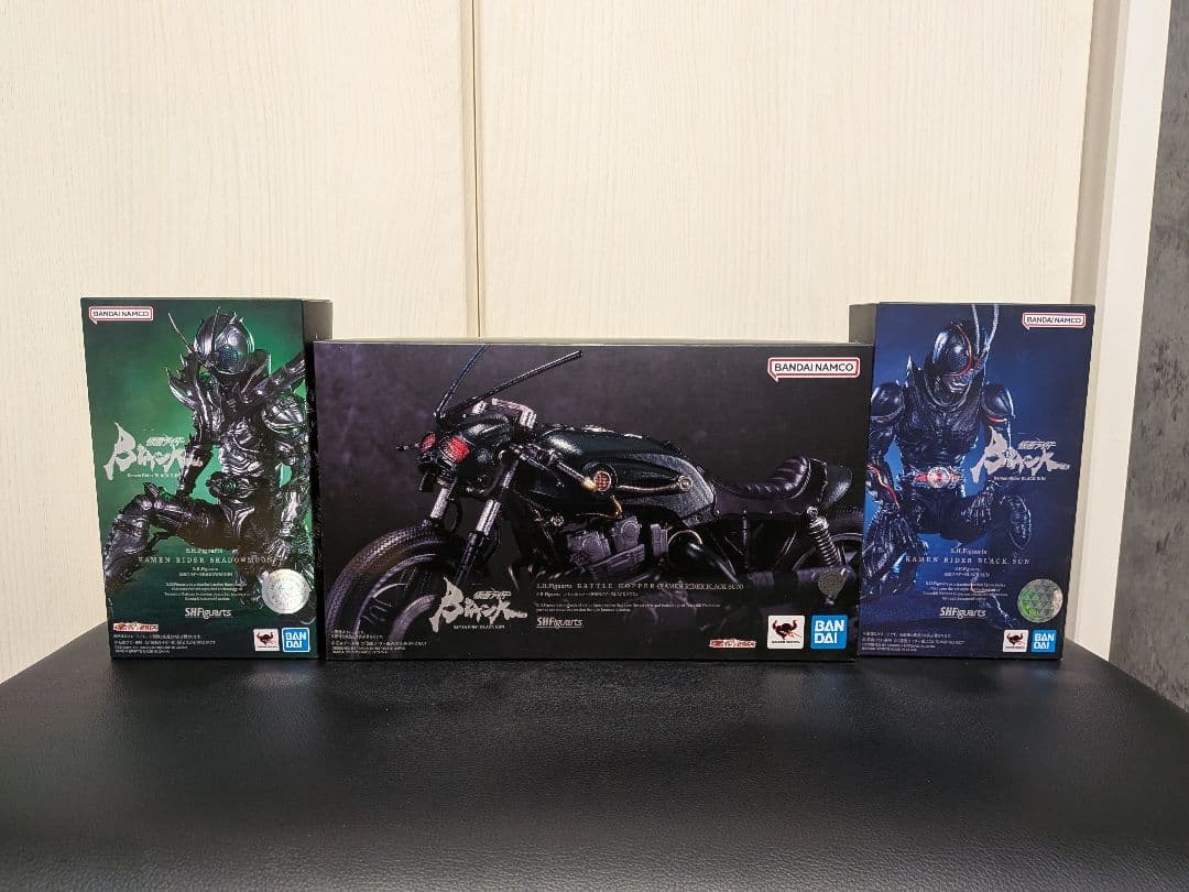 【未開封】仮面ライダー ブラックサン シャドームーン バトルホッパーセット