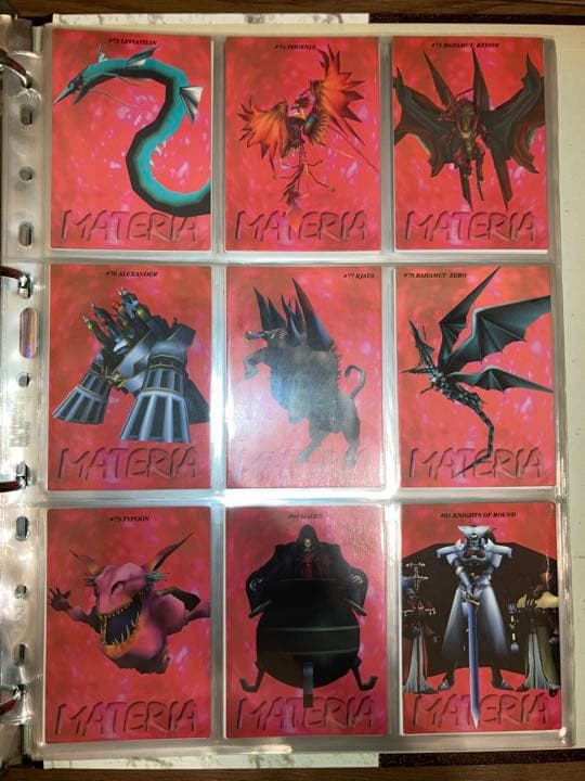 ファイナルファンタジー7 カードダスマスターズ コンプリートセット初版