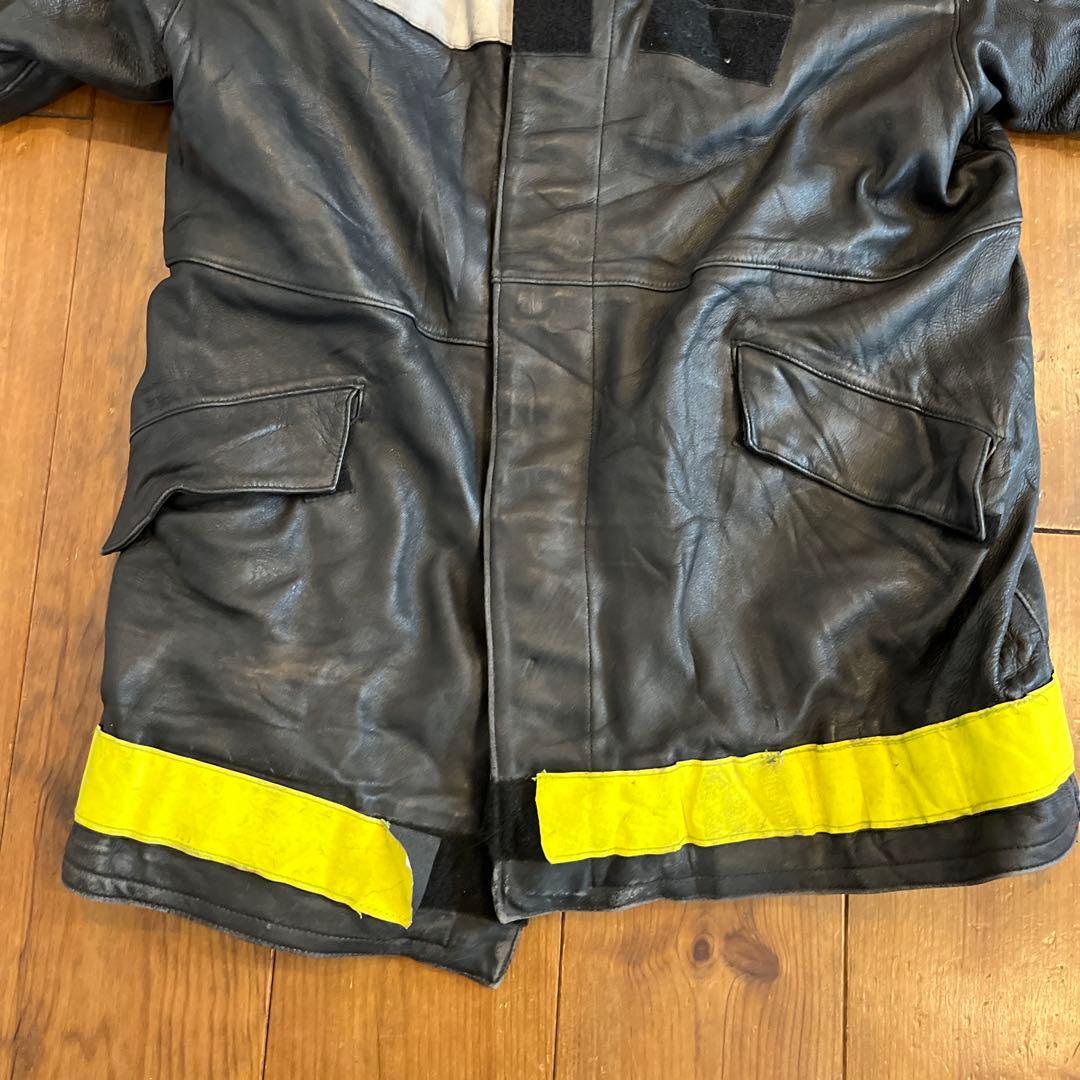 ヴィンテージ　ファイヤーマンレザージャケット