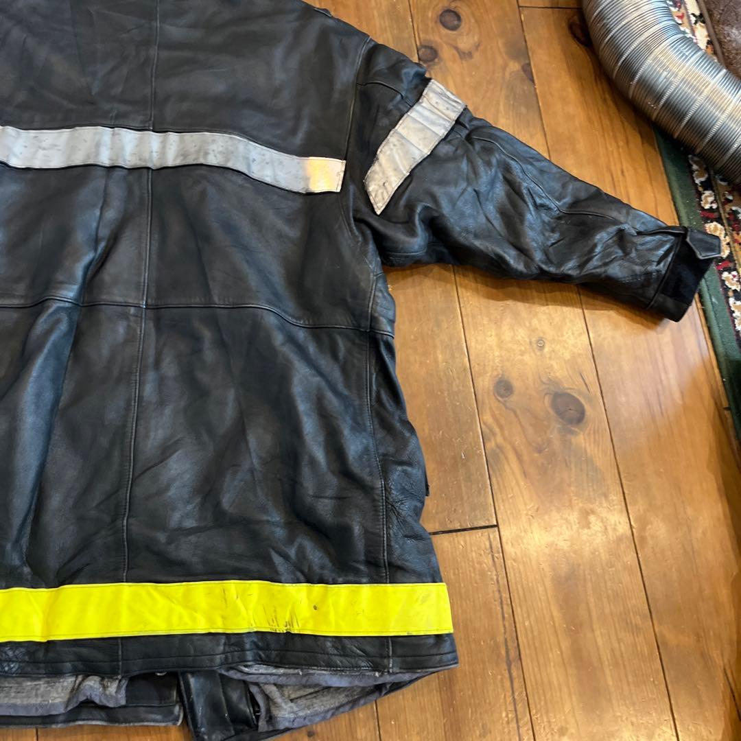 ヴィンテージ　ファイヤーマンレザージャケット