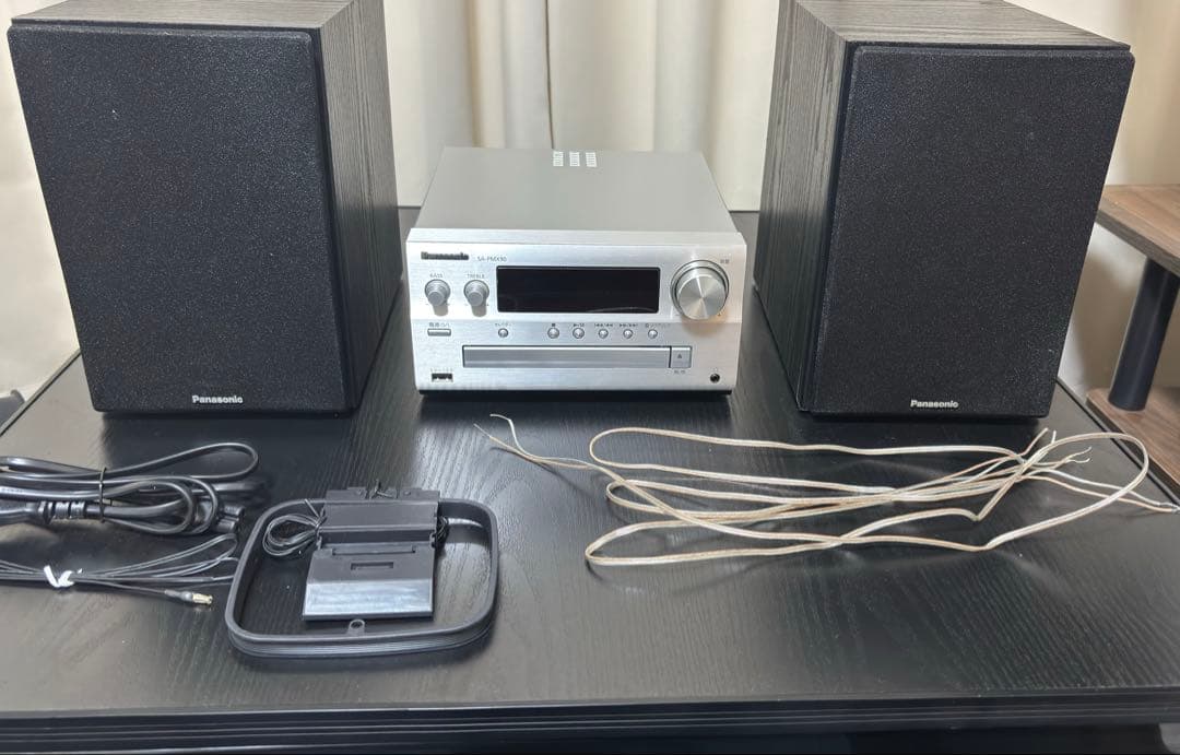 パナソニック ミニコンポ SC-PMX90-S
