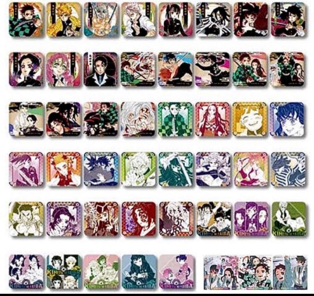 鬼滅の刃　アートコースター　第1弾　45種+BOX特典3種　コンプリート