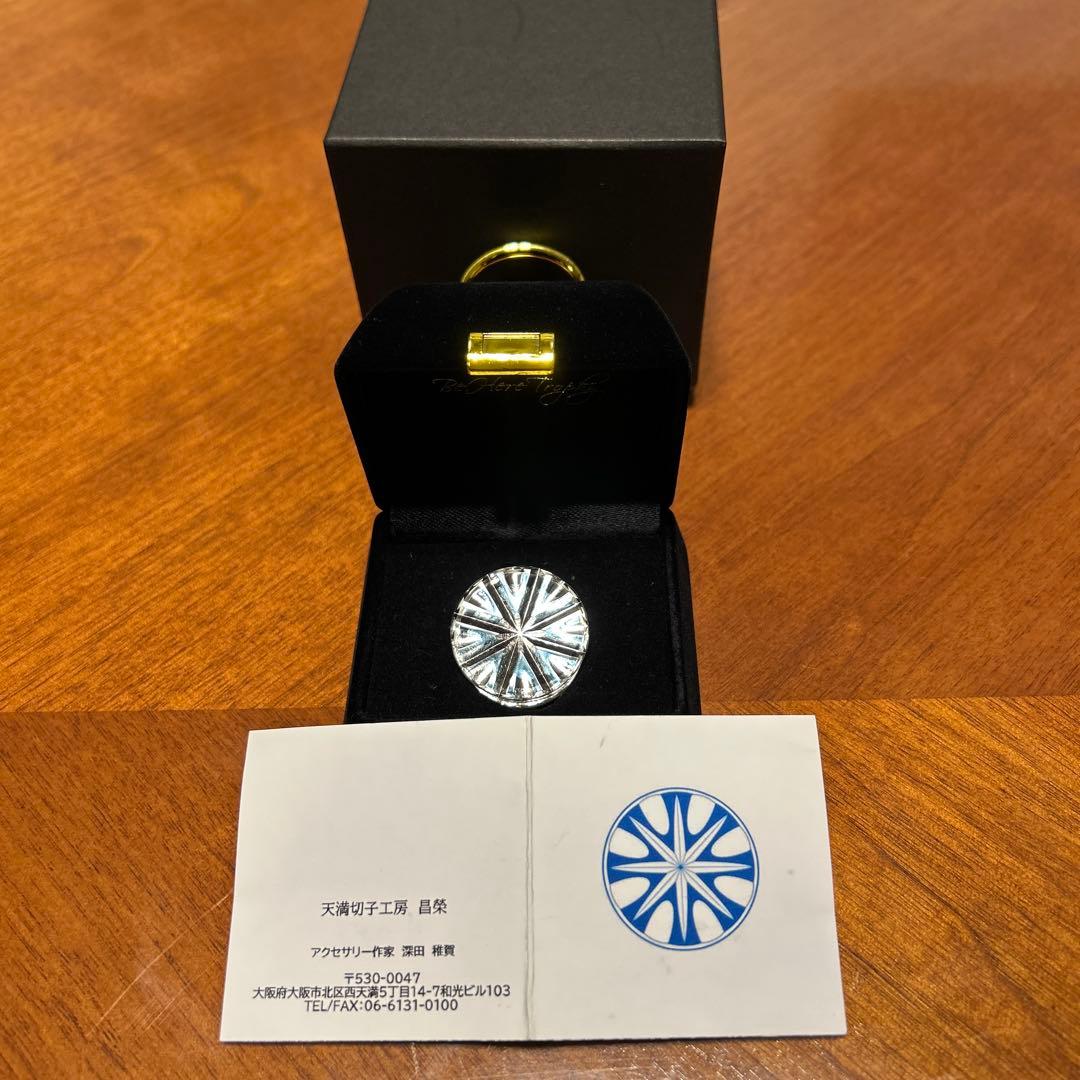 切子ゴルフマーカー