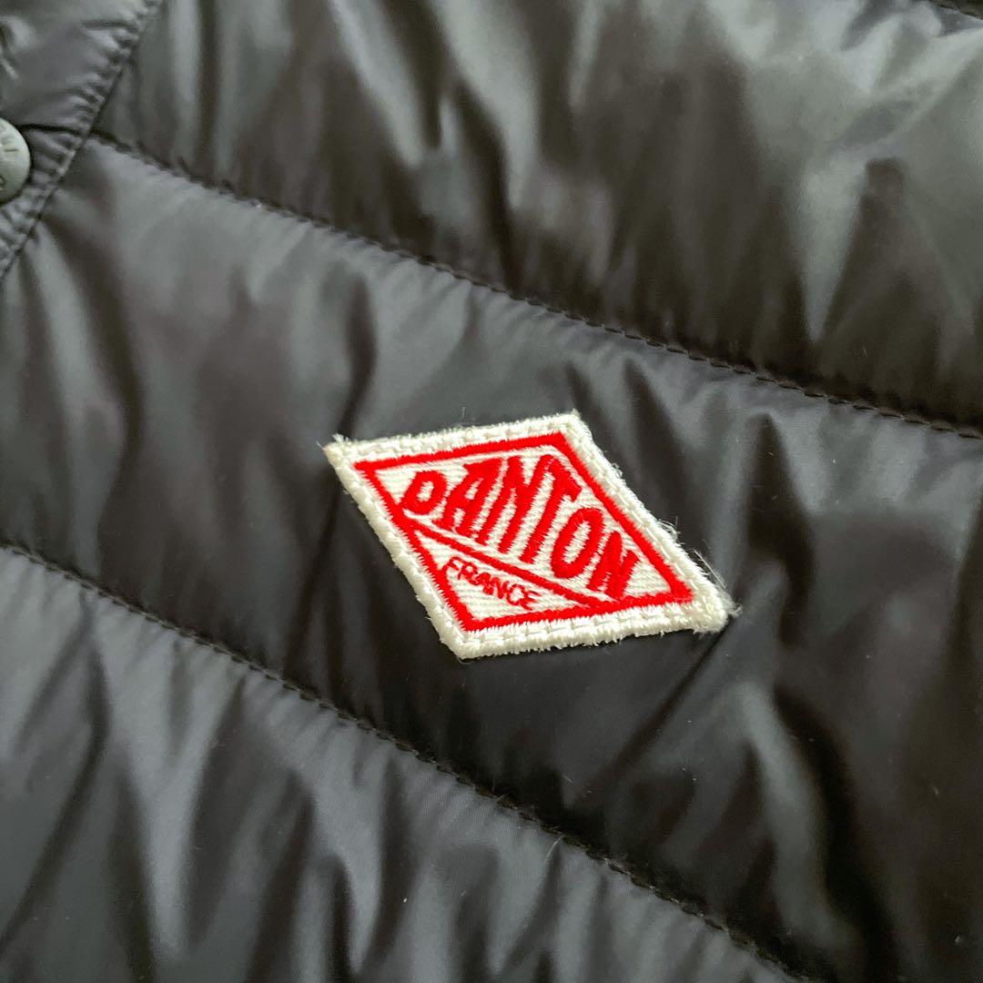 美品 DANTON インナーダウン ブラック 36