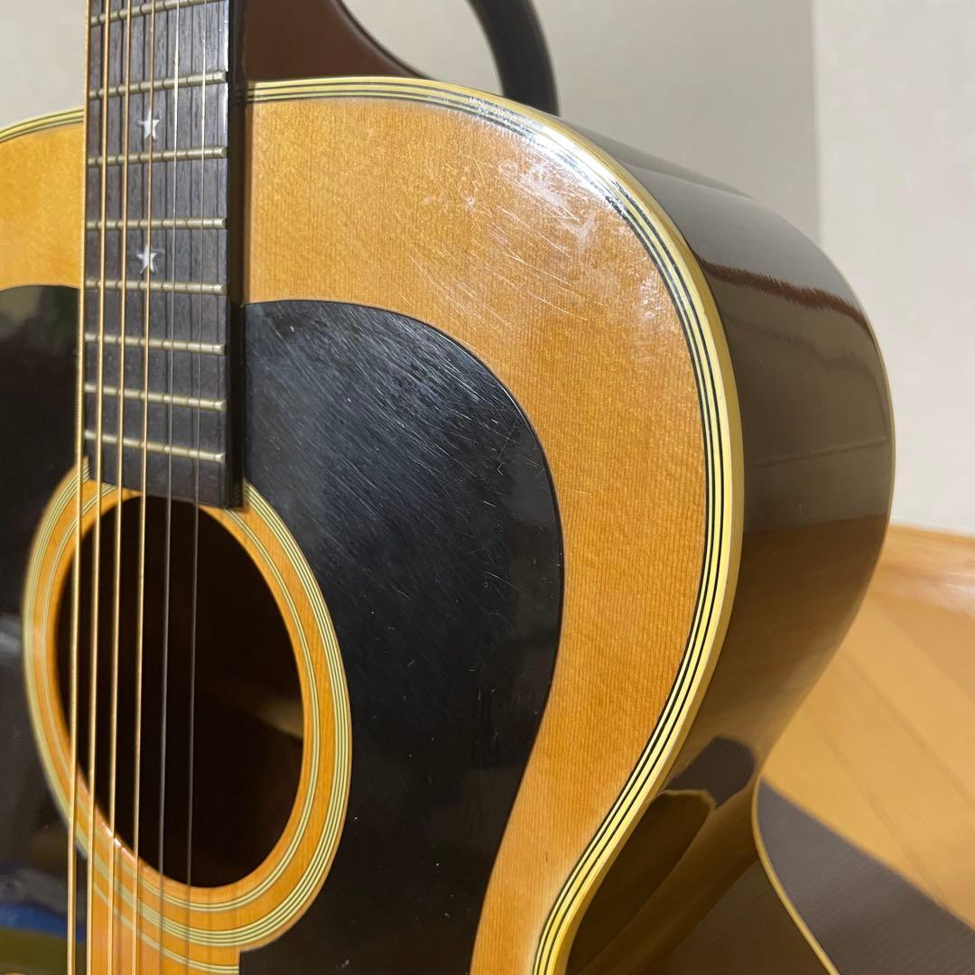 morris モーリス WJ-30 アコースティックギター 星インレイ