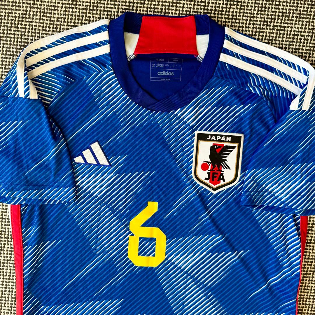 【正規品】遠藤航 ＃６ 日本代表 ２０２２（H）カタールW杯モデル