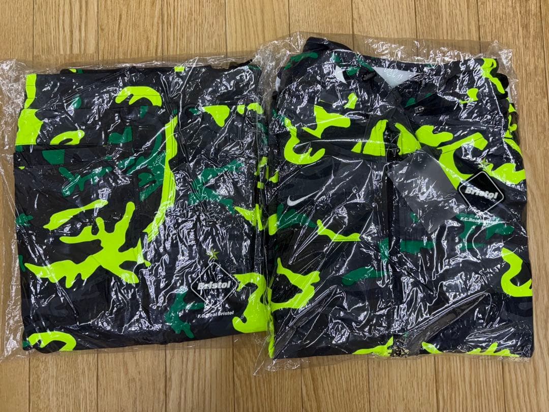 F.C.R.B NIKE＋ブリストル　カモフラ ジャージ上下 セットタグ付き