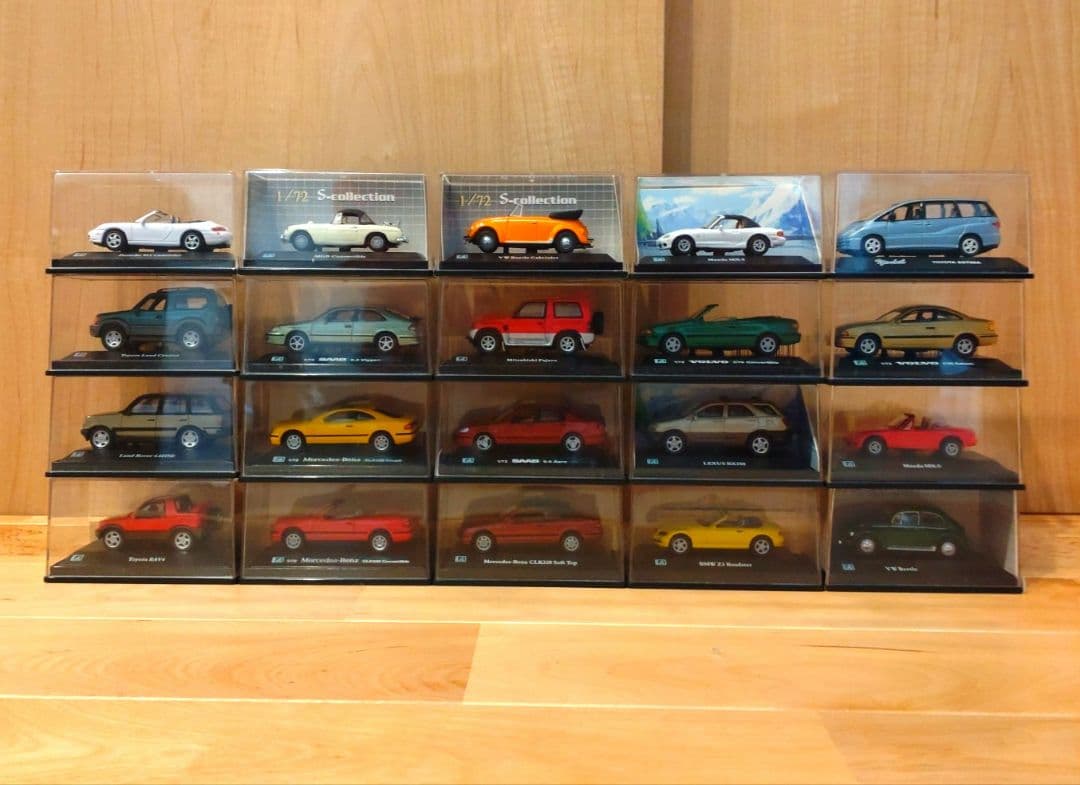 ホンウェルミニカー19台 1/72　ヨーデルミニカー1台 追)1台プラス