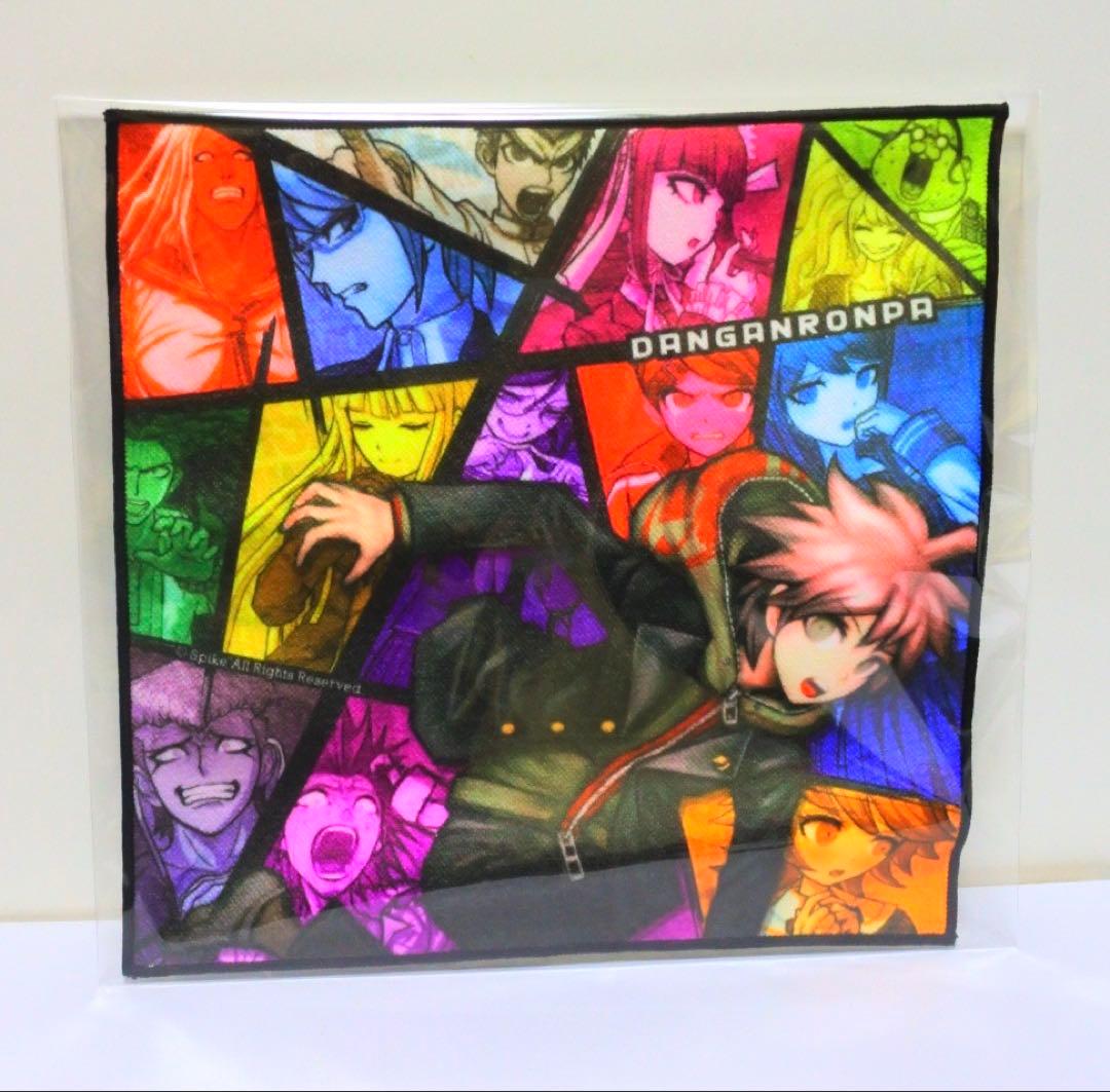 ダンガンロンパ ハンドタオル ミニタオル 原作絵 キービジュアル 苗木誠
