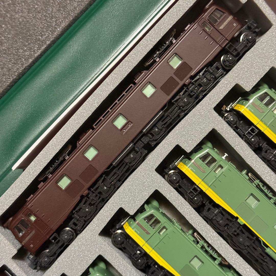 KATO EF58 青大将, 特急色, 青, 茶, お召し61号機　10両セット