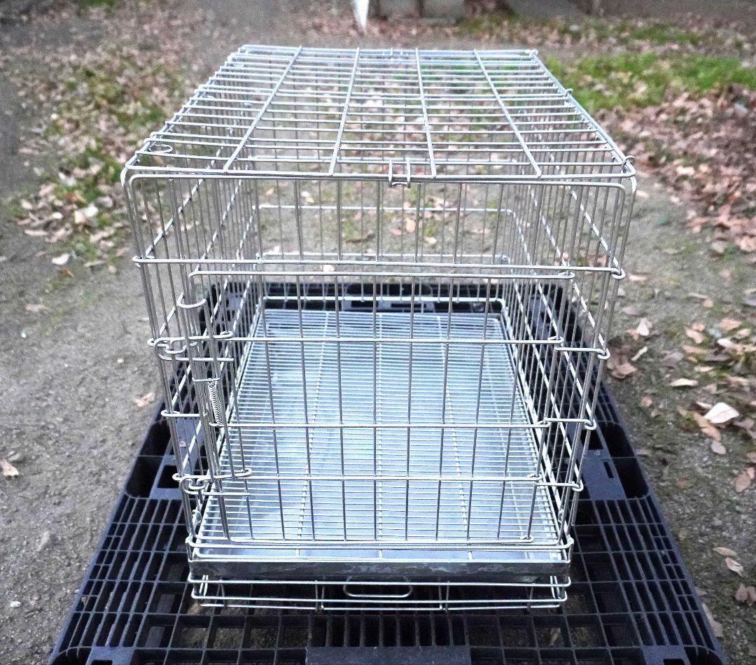 ハチコウ ステンレス折りたたみケージ Mサイズ