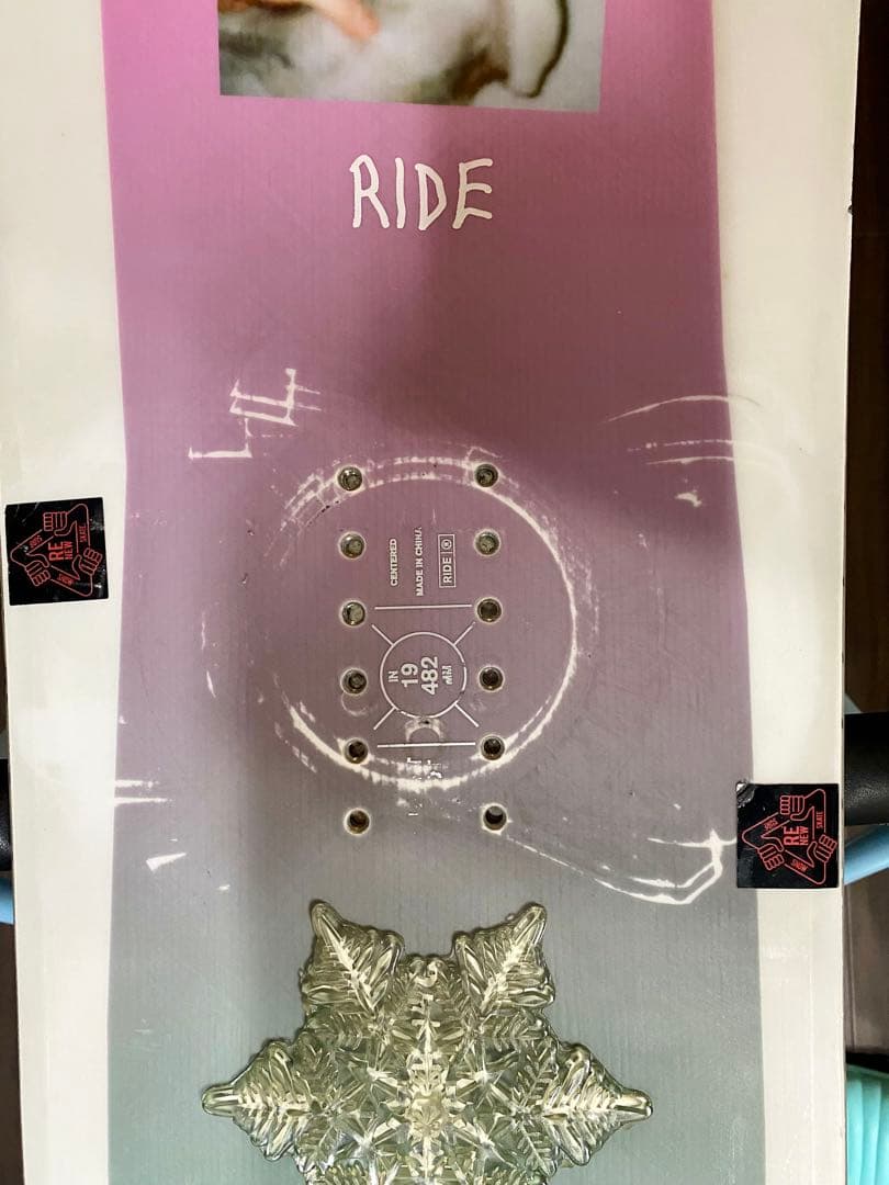 RIDE BACK TALK 146cm レディース スノーボード板 21モデル