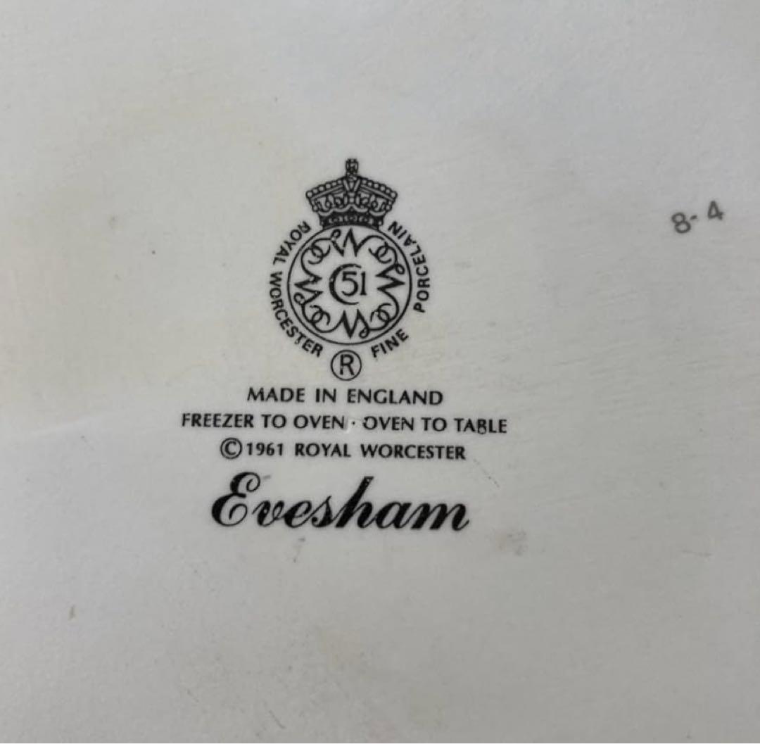 ★WORCESTERロイヤルウースター Eveshamフランディッシュ