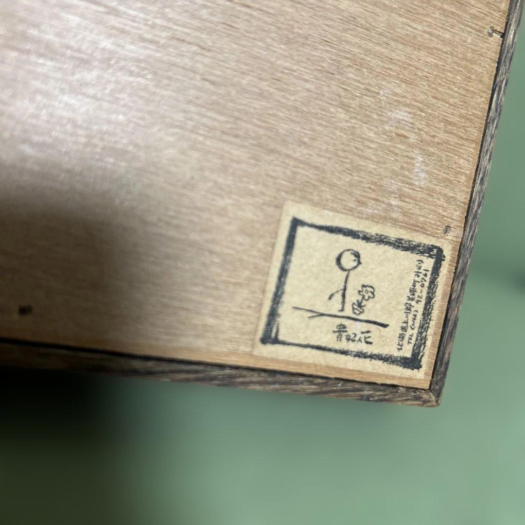 貴妃花 木製 壁飾り 美瑛 北海道 組み木の絵