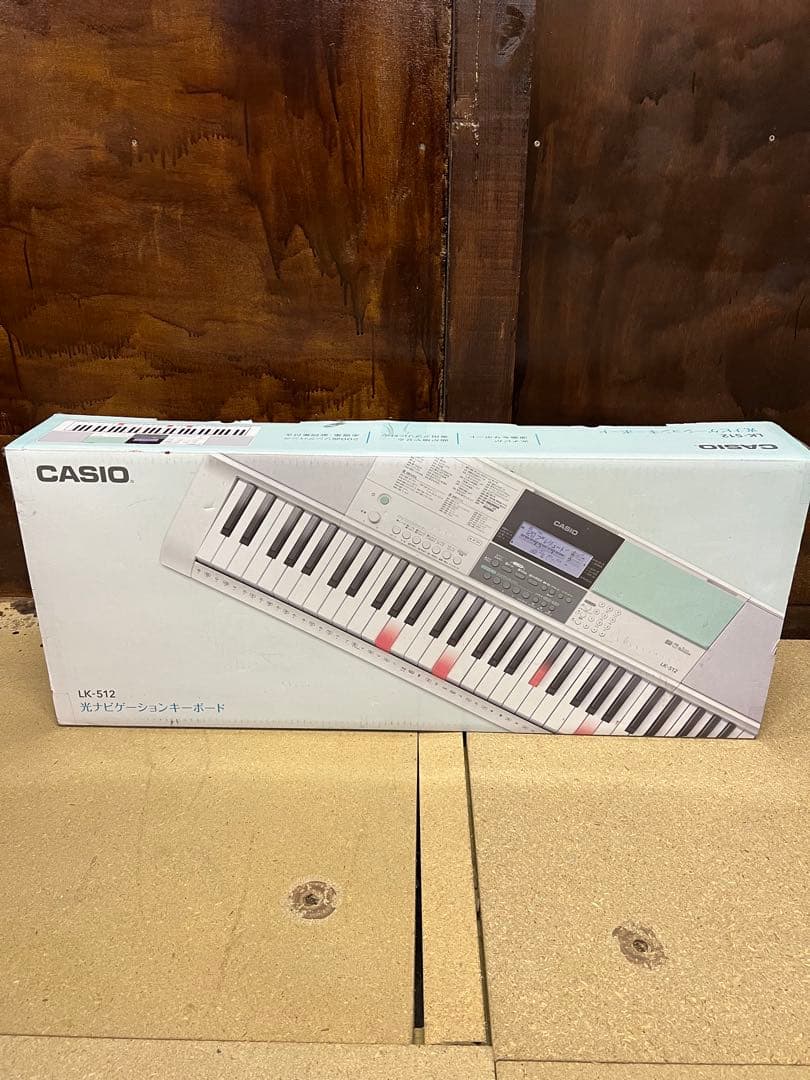 CASIO カシオ 光ナビゲーション キーボード LK-512 2020年製