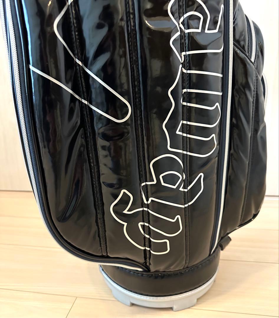 中古美品｜キャロウェイ｜エナメルキャディバック8型レディース／シューズポケット有