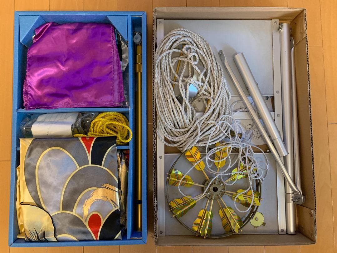 鯉のぼり 皇彩 #50 おおとり富貴永し＋どこでもスタンド セット