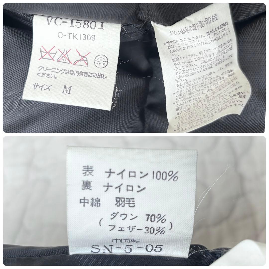 VAN Jacket / マルチポケットタクティカルダウンベスト M ブラック