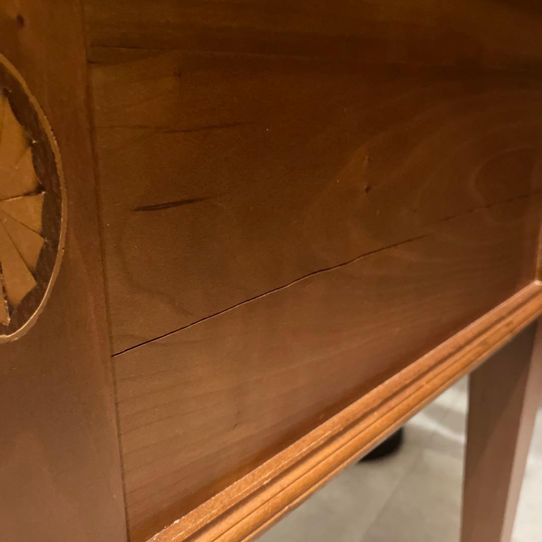 【マホガニー／アンティーク】サイドテーブル・オケージョナルテーブル