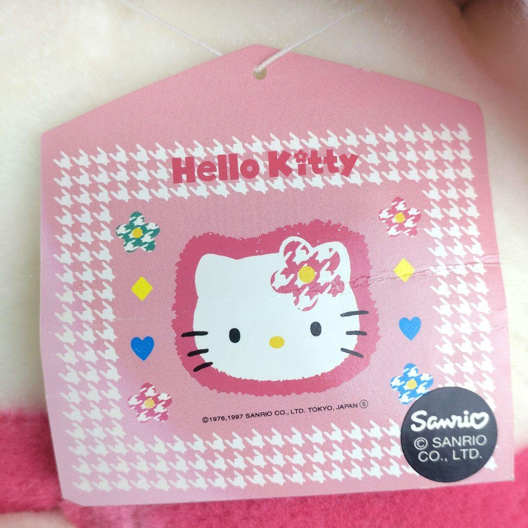 サンリオ ハローキティ 1997 ぬいぐるみ L ビッグ タグ付 ナカジマ