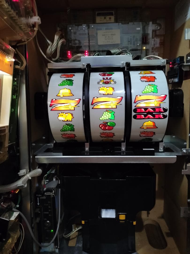 【パチスロ実機】北電子★『初代』ミラクルジャグラー【不要機付】