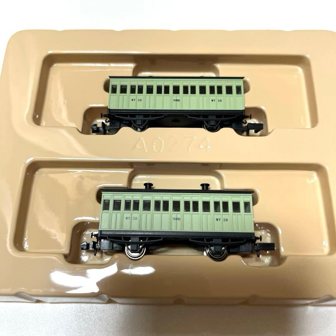 マイクロエース A0273 A0274 1号機関車 保存車と客車3両　希少未使用