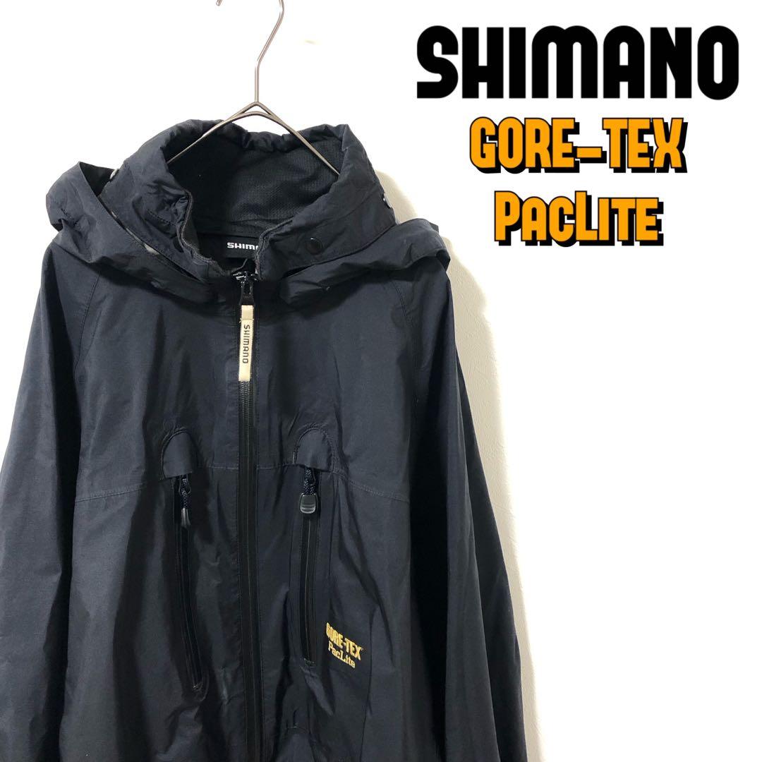 SHIMANO GORE-TEX PacLite ブラック Mサイズ 短丈