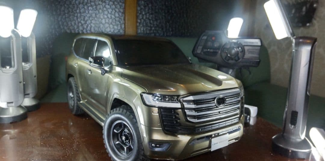 未走行 大量LED付き タミヤ ランクル300 cc-02 cc-01 ボディ