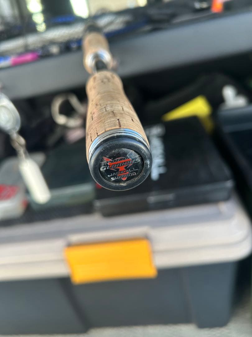 ポイズングロリアスバスロッド コルクグリップ